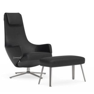 Repos Chair Repos & Panchina|Leather Premium F nero|41 cm|Polished