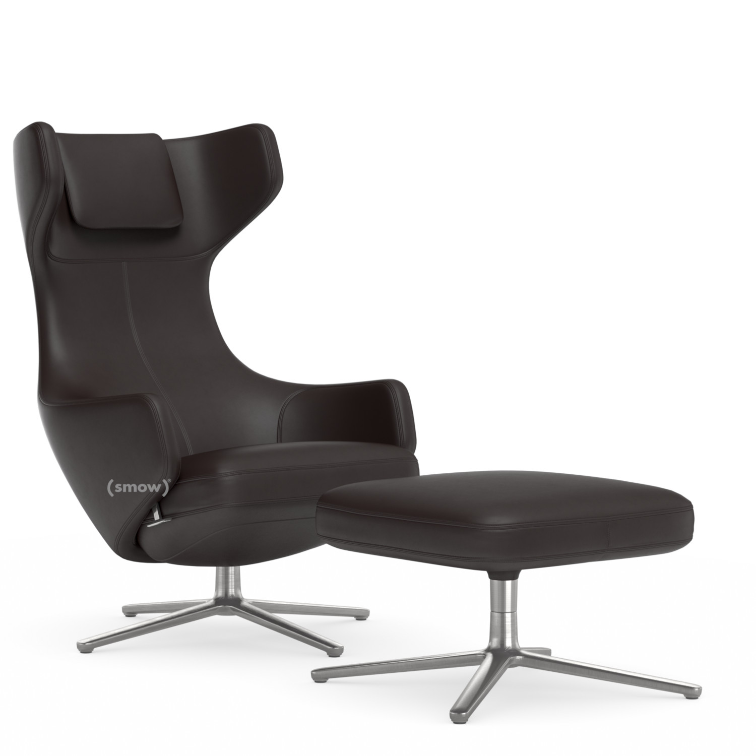 Vitra - Repos Armchair and ottoman