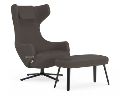 Grand Repos Chair Grand Repos & Panchina|Fabric Cosy 2 Nutmeg|41 cm|Basic dark