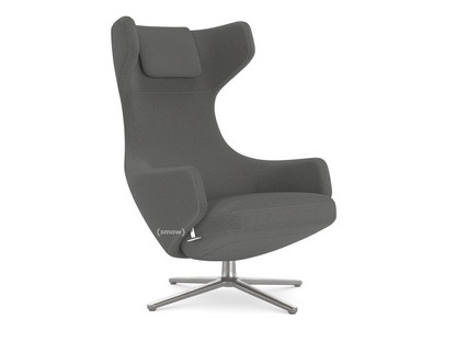 Grand Repos Chair Grand Repos|Fabric Cosy 2 Classic Grey|41 cm|Polished