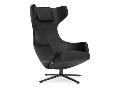 Grand Repos Chair Grand Repos|Leather Premiun nero|46 cm|Basic dark