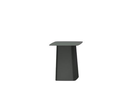 Metal Side Table Outdoor Small (H 38 x B 31,5 x T 31,5 cm)|Dimgrey