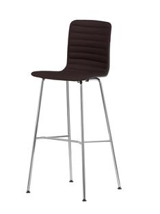 HAL Ply Bar Stool Dark oak|Bar version: 801 mm|Plano brown