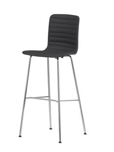 HAL Ply Bar Stool Dark oak|Bar version: 801 mm|Plano dark grey