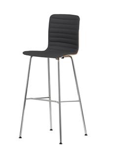 HAL Ply Bar Stool Light Oak|Bar version: 801 mm|Plano dark grey