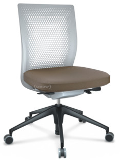 ID Air Soft grey|Plano fabric-80 coffee|Soft grey|5 star foot , basic dark plastic|Without armrests