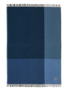 Colour Block Blanket Black/blue
