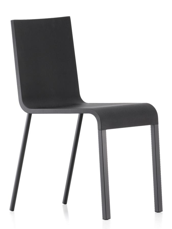 twee Economisch Metalen lijn Vitra .03 Black by Maarten Van Severen, 1999 - Designer furniture by  smow.com