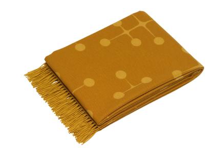 Eames Wool Blanket - Dot Pattern Mustard