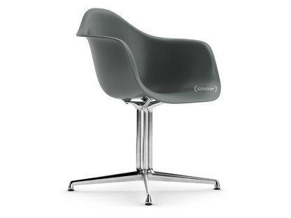 Eames Plastic Armchair RE DAL Granite grey|Without upholstery|Without upholstery
