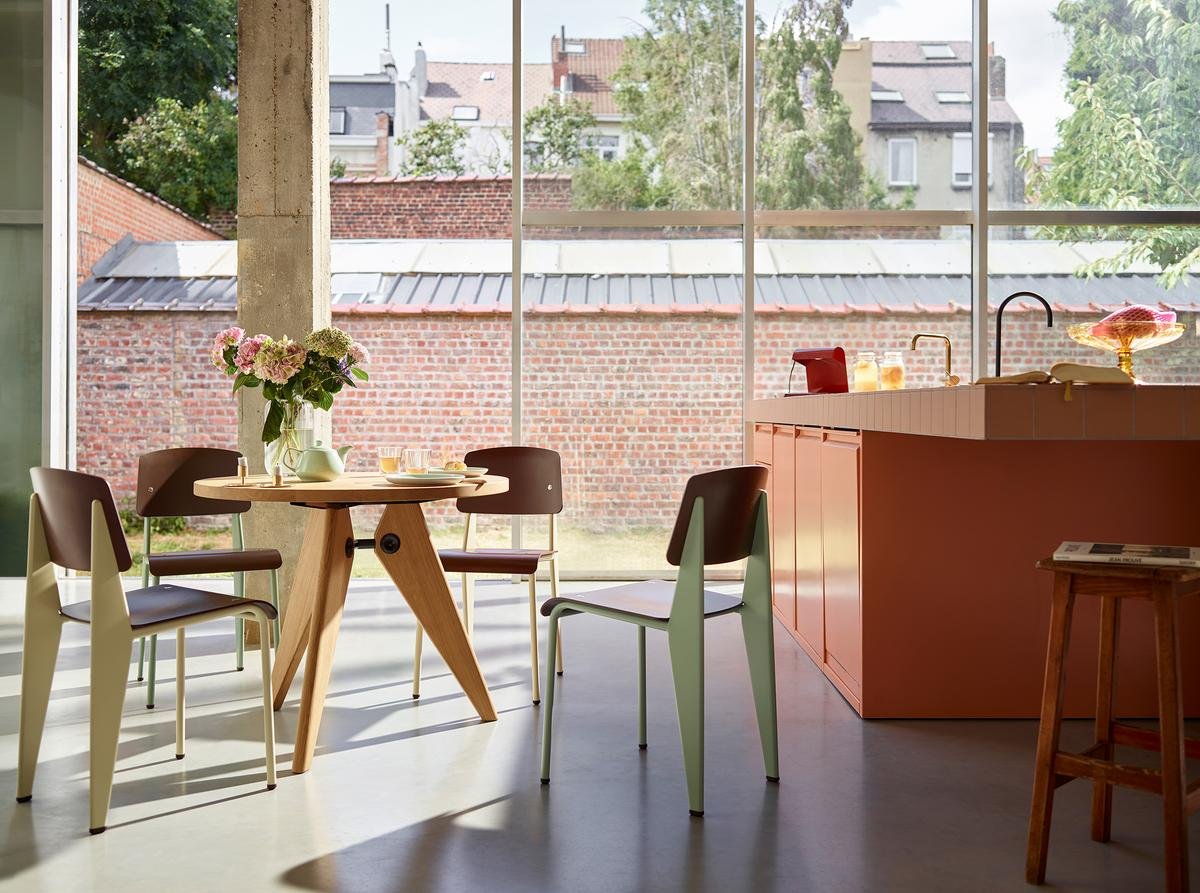 HR451 Vitra Jean Prouvé Guéridon リプロダクト HR451 Vitra Jean Prouvé Guéridon リプロダクト