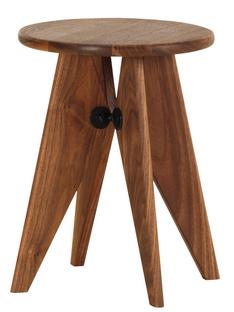 Tabouret Solvay American walnut solid, oiled