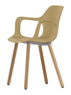 HAL Armchair Wood Cardboard|solid oak, light natural with protective varnish