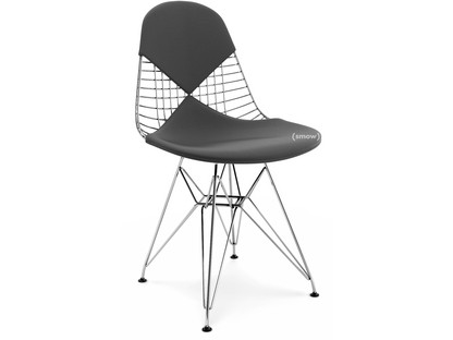 Seat Cushion for Wire Chair (DKR/DKW/DKX/LKR) Seat and backrest cushion (Bikini)|Hopsak|Dark grey