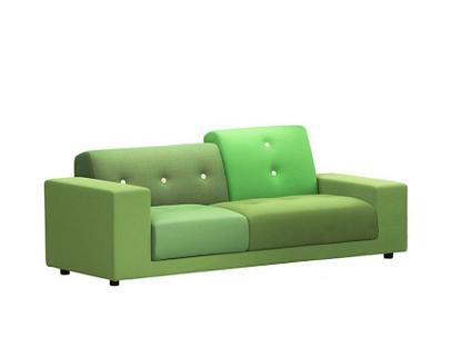Polder Compact Without Ottoman|Left armrest|Fabric mix green