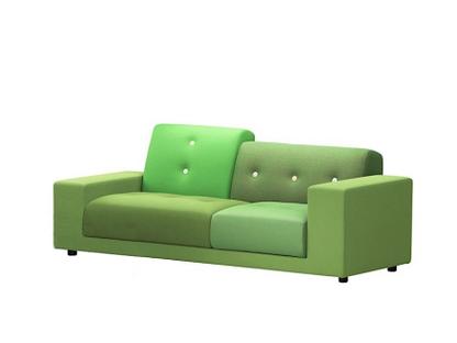 Polder Compact Without Ottoman|Right armrest|Fabric mix green