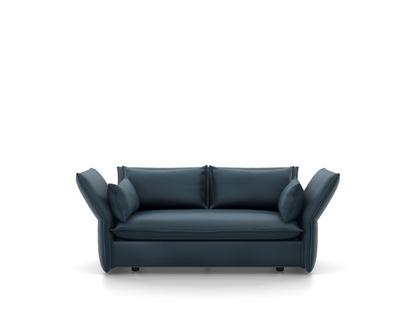 Mariposa Sofa 2-Seater (H80,5 x B140 x T101,5 cm)|Iroko steel blue