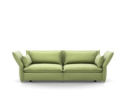 Mariposa Sofa 3 Seater (H80,5 x W198 x D101,5 cm)|Laser light grey/pastel green