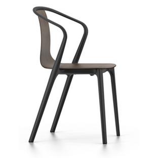 Belleville Armchair Wood Dark oak