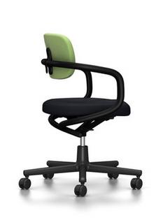 Allstar Office Swivel Chair Deep black|Hopsak|Grass green / ivory