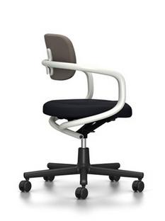 Allstar Office Swivel Chair White|Hopsak|Warm grey / moor brown