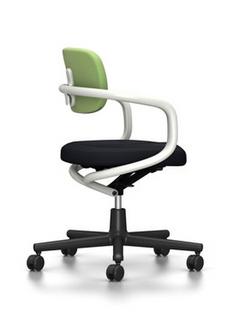 Allstar Office Swivel Chair White|Hopsak|Grass green / ivory