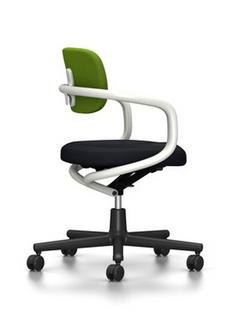Allstar Office Swivel Chair White|Hopsak|Grass green/forest