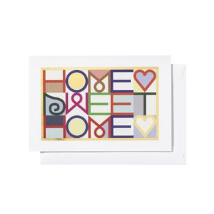 Customisable Greeting Card Home Sweet Home (M)