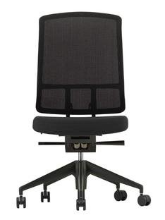 AM Chair Black|Dark grey/nero|Without armrests|Five-star base deep black