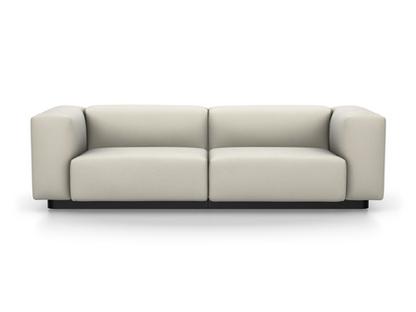 Soft Modular Sofa Laser warmgrey/ivory|Without Ottoman