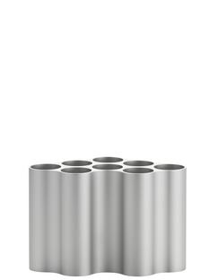 Nuage Vase Nuage small|Aluminium anodised|Light silver