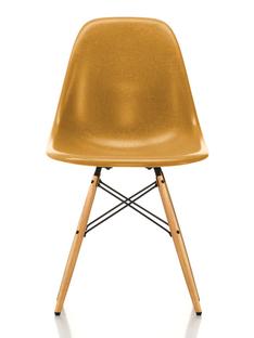 Eames Fiberglass Chair DSW Eames ochre dark|Ash honey tone