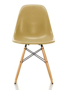 Eames Fiberglass Chair DSW Eames ochre light|Ash honey tone