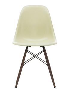 Eames Fiberglass Chair DSW Eames parchment|Dark maple