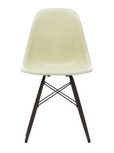 Eames Fiberglass Chair DSW Eames parchment|Black maple