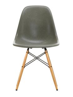 Eames Fiberglass Chair DSW Eames raw umber|Ash honey tone