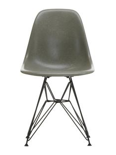 Eames Fiberglass Chair DSR Eames raw umber|Powder-coated basic dark smooth