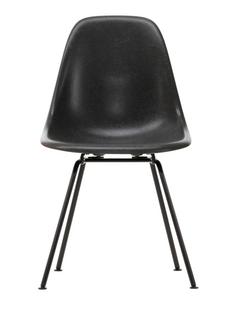 Eames Fiberglass Chair DSX Eames elephant hide grey|Powder-coated basic dark smooth