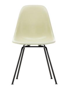 Eames Fiberglass Chair DSX Eames parchment|Powder-coated basic dark smooth