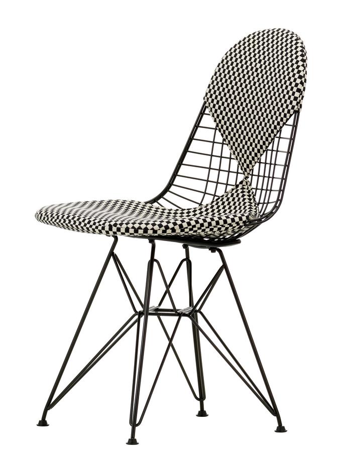 Vitra Dkr Wire Chair Checker By Charles Ray Eames 1951