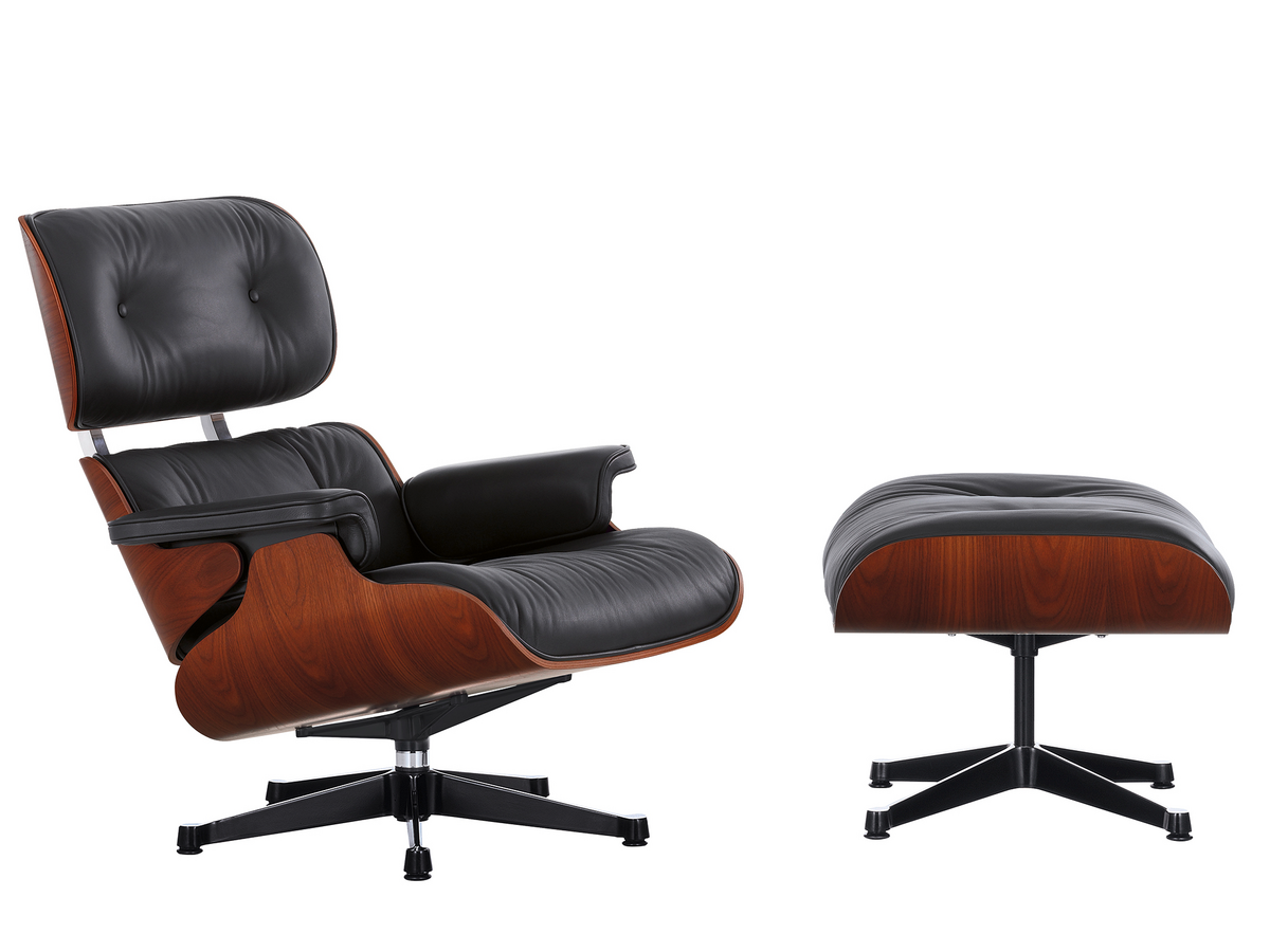 Vitra Lounge Chair Ottoman Limited Edition Gany