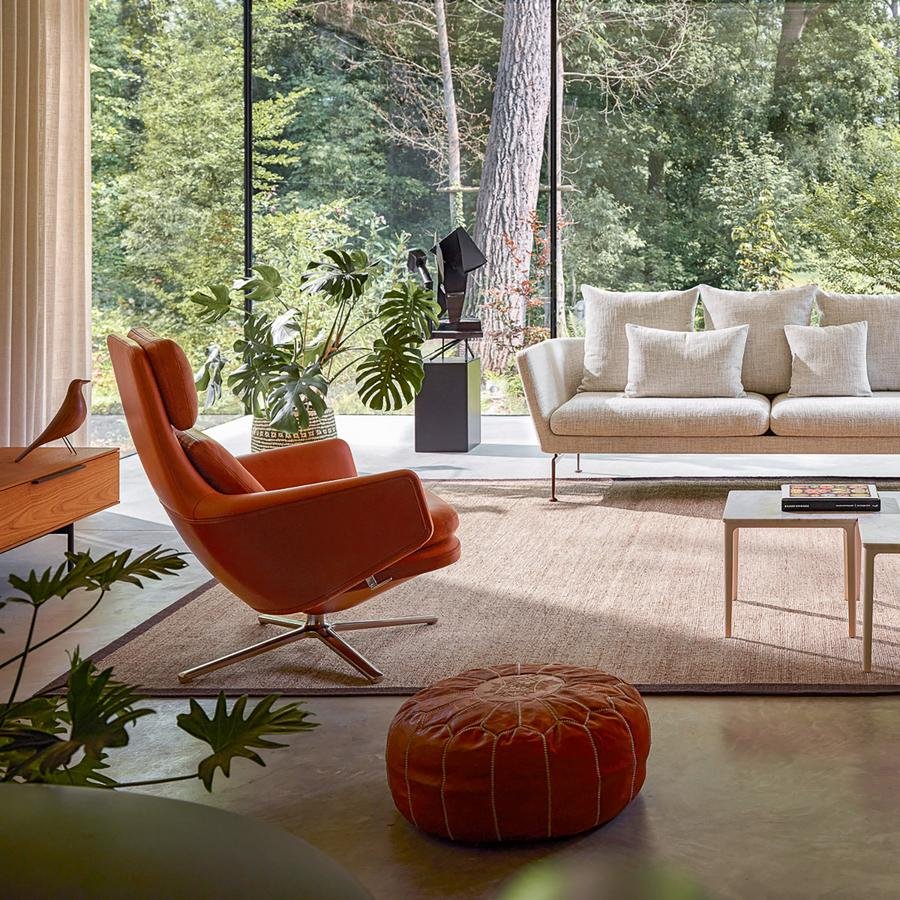 Ottoman Relax Lounger Chair Long Chair Vitra Vitra Grand Relax