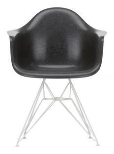 Eames Fiberglass Armchair DAR Eames elephant hide grey|White