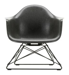 Eames Fiberglass Armchair LAR Eames elephant hide grey|Basic dark