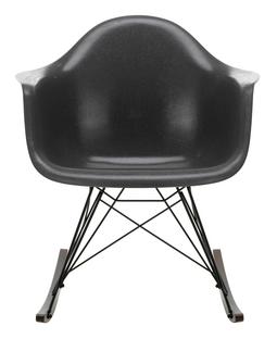 Eames Fiberglass Armchair RAR Eames elephant hide grey|Coated basic dark|Dark maple