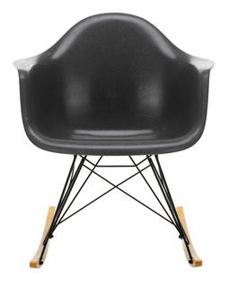 Eames Fiberglass Armchair RAR Eames elephant hide grey|Coated basic dark|Yellowish maple