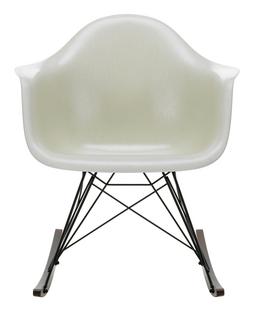 Eames Fiberglass Armchair RAR Eames parchment|Coated basic dark|Dark maple