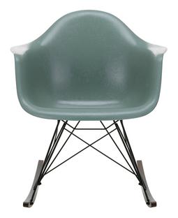 Eames Fiberglass Armchair RAR Eames sea foam green|Coated basic dark|Dark maple