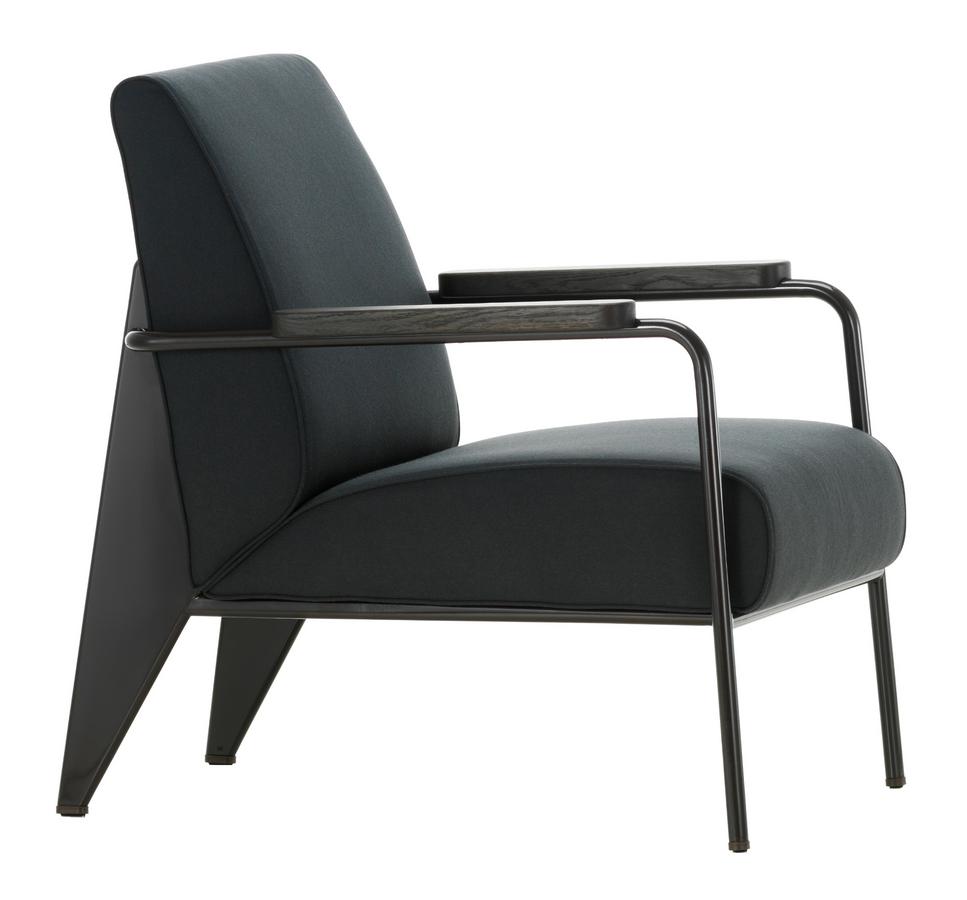 verkopen cruise mug Vitra Fauteuil de Salon, Black by Jean Prouvé, 1939 - Designer furniture by  smow.com