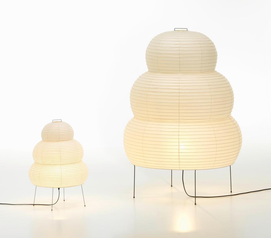 花 niyan@ Circa50 - Akari Table/Floor Lamp, Models 24N & 25N
